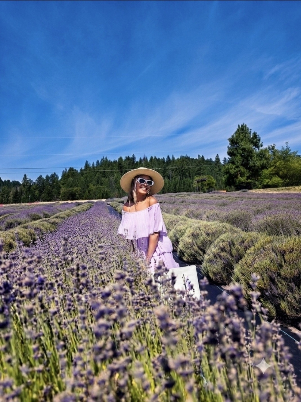 Lavender Tiered Pleated Maxi Dress - Women - Picture 5 of 5